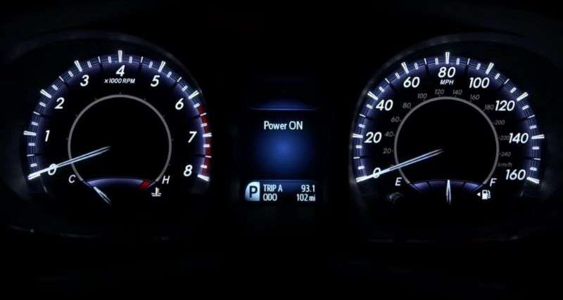 smart key push to start- power on mode